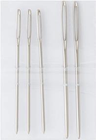 img 1 attached to 🧵 Boye Plastic Canvas and Yarn Needles, 5pc Set, Size 16 and 18 – Premium Quality Crafting Tools