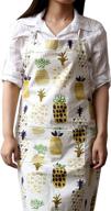 👗 happydaily fashion kitchen apron - stay stylish and protected while cooking! logo