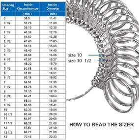 img 2 attached to Finger Gauges Measuring Sizing Jewelry