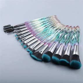img 3 attached to Kingtree Brushes Synthetic Bristles Foundation