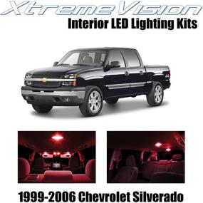 img 4 attached to XtremeVision Interior LED For Chevy Silverado 1999-2006 (18 Pieces) Red Interior LED Kit Installation Tool