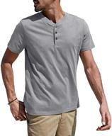 👕 lehmanlin henley casual sleeve men's t-shirts - stylish clothing and shirts logo