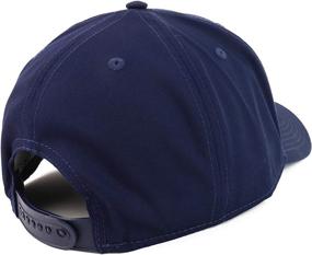 img 2 attached to XXL Oversize High Crown Adjustable Solid Baseball Cap by Armycrew