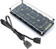 💡 enhanced splitter controller with led 10 port extension - optimal computer accessories & peripherals логотип