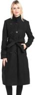 π§₯ women's winter wool trench coat - double-breasted jacket with belts by foremode logo