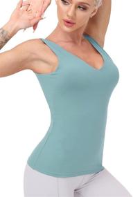 img 2 attached to 🏃 Wirefree Running Athletic Camisole: A Perfect Addition to Women's Clothing in Lingerie, Sleep & Lounge