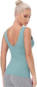 img 1 attached to 🏃 Wirefree Running Athletic Camisole: A Perfect Addition to Women's Clothing in Lingerie, Sleep & Lounge