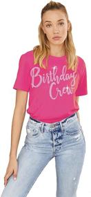 img 1 attached to 👸 Adults' Birthday Girl Shirt: Decorative Girls' Clothing for Tops, Tees & Blouses