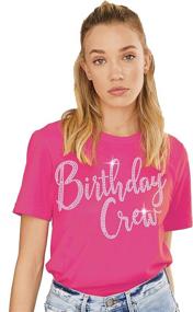 img 2 attached to 👸 Adults' Birthday Girl Shirt: Decorative Girls' Clothing for Tops, Tees & Blouses