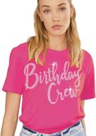 👸 adults' birthday girl shirt: decorative girls' clothing for tops, tees & blouses logo