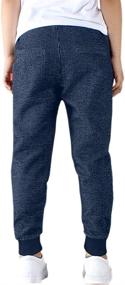 img 1 attached to Cotton Active Sports Jogger: Stylish and Comfortable Little Boys' Clothing for Pants Playtime