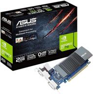 🔋 обновленная видеокарта asus geforce gt 710 2gb gddr5 - hdmi/vga/dvi - gt710-sl-2gd5-csm логотип