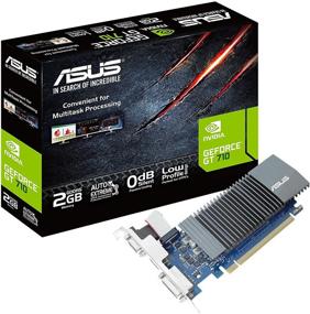 img 2 attached to 🔋 Renewed ASUS GeForce GT 710 2GB GDDR5 Graphics Card - HDMI/VGA/DVI - GT710-SL-2GD5-CSM