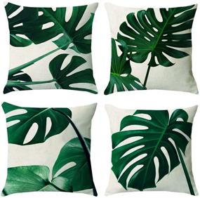 img 4 attached to Tropical Pillow Decorative Cushion Outdoor