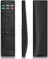 enhanced xrt136 smart tv remote control compatible with vizio e43-e2 e43-f1 e50-e1 e50x-e1 e50-e3 e50-f2 e55-f1 e65-f1 e70-f3 d24f-f1 d32f-f1 d40f-g9 d65x-g4 d24h-g9 p55-f1 p65-f1 p75-f1 hdtv quantum 4k uhd logo