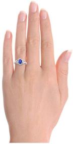 img 3 attached to Exquisite Sapphire Diamond 💎 Boys' Jewelry: Simply Elegant and Beautiful