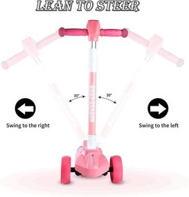 img 2 attached to ✨ Outdoor Toy: 3 Wheel Toddler Scooter, Perfect Gift for Boys and Girls Age 3-8 Years Old