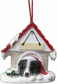 img 1 attached to Ornament Painted Personalized Doghouse Magnetic