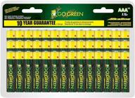 gogreen power 24049 alkaline 48pk logo