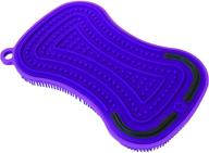 🧽 kuhn rikon stay clean 3-in-1 scrubber in charming purple - boost your cleaning efficiency! logo