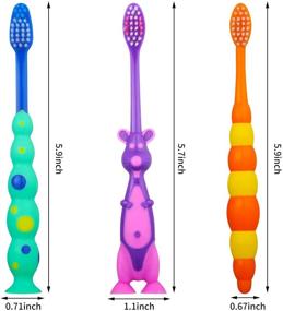 img 2 attached to Toddler Toothbrush Suction Children Sensitive