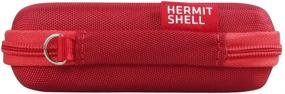 img 1 attached to 🔴 Hermitshell Hard EVA Travel Red Case for Anker Astro E1 5200mAh / 6700mAh & PowerCore II 6700 Compact Portable Charger