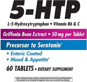 img 2 attached to 🌿 Nature's Way 5-HTP with L-5-Hydroxytryptophan, Vitamin B6 & C | Griffonia Bean Extract 50 mg - 60 Count