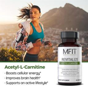 img 1 attached to Капсулы поддержки MFIT Revitalize Acetyl L Carnitine