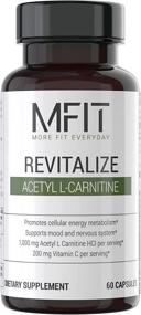 img 4 attached to Капсулы поддержки MFIT Revitalize Acetyl L Carnitine