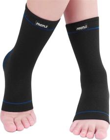 img 4 attached to Protle Compression Recovery Achilles Fasciitis: Fast 👟 Relief and Enhanced Healing for Achilles Tendon Pain