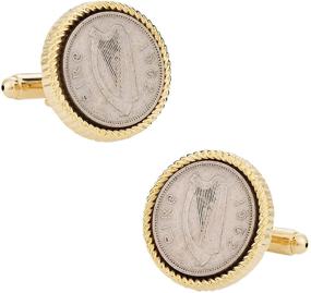 img 4 attached to 🍀 Cuff Daddy Irish Penny Cufflinks: A Perfect Presentation for Distinguished Gentlemen