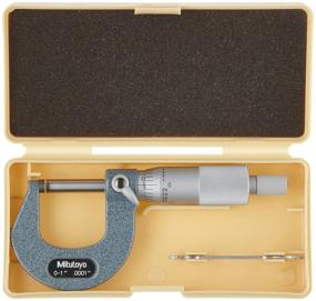 img 1 attached to Mitutoyo 103-260 Baked Enamel Graduation Micrometer