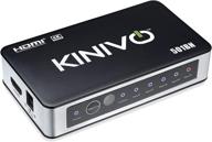 🔀 переключатель hdmi 4k hdr, kinivo (5 портов, автоматическое переключение, беспроводное ик-управление, 30 гц) логотип