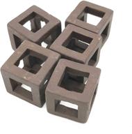 ๐ xmhf small fish shrimp crayfish breeding habitat shelter: ceramic brown boosts aquatic life growth logo
