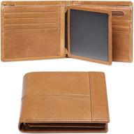 👝 genuine leather men's wallets with rfid blocking - goiacii accessories logo