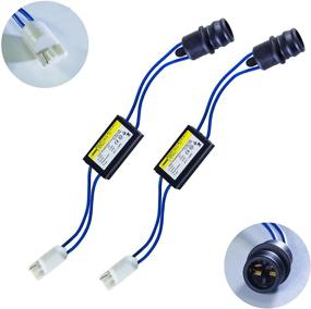 img 4 attached to Highly Efficient CANBUS Error Canceller Kit with Wiring Adapter & Load Resistor - PA 2x T10 / T15 168 921 LED Light Bulbs