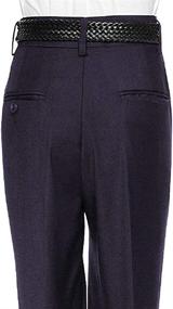 img 3 attached to RGM Boys Dress Pants Flat Front Boys' Clothing ~ Pants