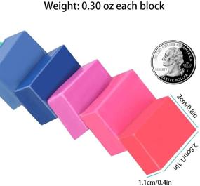 img 3 attached to 32 Colors Small Block Polymer Clay Set: Non-Toxic Oven Bake Clay for Kids & Artists - Tomorotec Softer DIY Molding Clay