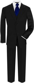 img 2 attached to Black Boys' Formal Dresswear GN214 - Clothing, Suits & Sport Coats for Boys