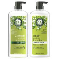 🌿 herbal essences tea tree and jasmine clarifying shampoo & purifying conditioner bundle - 20.2 fl oz logo