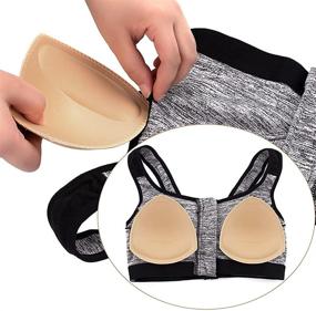 img 1 attached to Bra Inserts Comfy Insert Nimiah Women's Clothing for Lingerie, Sleep & Lounge