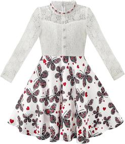 img 4 attached to 🏼 Elegant Princess Girls' Clothing and Dresses - Blossom Dress for Girls