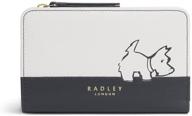 radley london hero medium bifold women's handbags & wallets and wallets logo