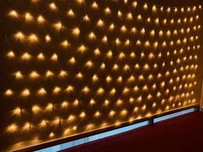 img 3 attached to 🎄 Aikenus Net Mesh Lights: 200 LEDs 9.8ft x 6.6ft, 8 Lighting Modes for Outdoor Christmas & Wedding Decor"