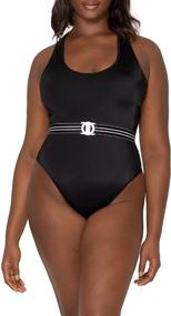 img 2 attached to Stylish and Flattering French Swimsuit Collection for Fashionable Women: Swimsuits & Cover Ups