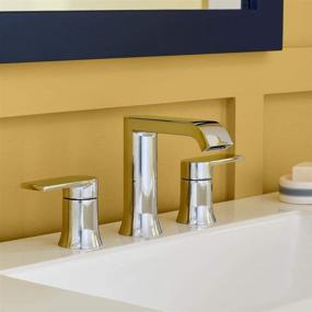 img 1 attached to 🚿 Widespread 2 Handle Chrome Bathroom Faucet: Perfect Blend of Style and Functionality