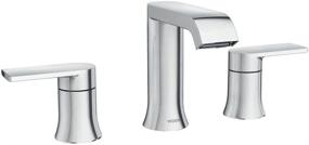 img 4 attached to 🚿 Widespread 2 Handle Chrome Bathroom Faucet: Perfect Blend of Style and Functionality