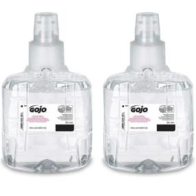 img 4 attached to 🧼 Мыло для рук Gojo Clear & Mild Foam - сертифицировано EcoLogo, 1200 мл, 2 шт для Gojo LTX-12 Touch-Free Dispenser - 1911-02