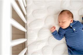 img 3 attached to 🛏️ Nook Sleep Air (Cloud): Best Lightweight Non-Toxic Crib Mattress - CertiPUR-US Foam - 28x53x4