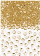 amscan 370257 19 confetti gems gold logo